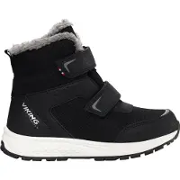 Viking Equip Warm WP 2V Talvikengät, Musta/Harmaa, 22