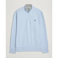 Ralph Lauren for man. 710812963048 Short zip knit sweater in blue (S), Casual, Cotton