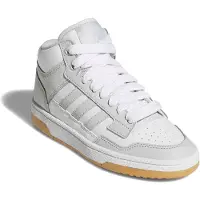 Adidas Urheilukengät 'Rapid Court' vaaleanharmaa / valkoinen