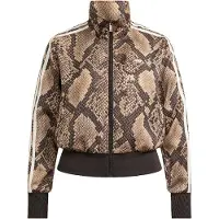 Adidas Satin Snake Print Firebird Track Kokovetoketjullinen Collegepaita