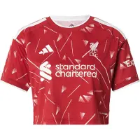 Adidas Liverpool Fc 26/27 Crop Koti Naisten Lyhythihainen T-paita