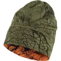 Fjällräven Lappland Beanie Green Camo-Orange Multi Camo Pipot OneSize