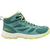 Jack Wolfskin Kid's VOJO TOUR TEXAPORE MID Jade Green Vaelluskengät 28