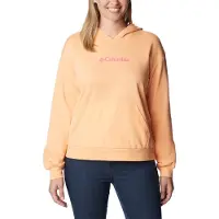 Columbia Women's Logo III French Peach, Wild Geranium Logo Pitkähihaiset paidat XS