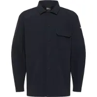Jack Wolfskin Men's Terracade Overshirt Dark Navy Pitkähihaiset kauluspaidat S
