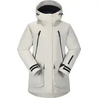 Skogstad Women's Bretinden 2-Layer Jacket White Sand Laskettelutakit vuorelliset 36