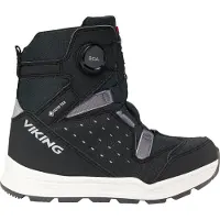 Viking Footwear Kids' Espo Reflex Warm GORE-TEX Boa Black/Black 31