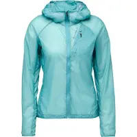 Black Diamond Women's Distance Wind Shell Glacier Urheilutakit vuorettomat S