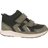Viking Footwear Kid's Game Mid Gore-Tex 2v Olive/pine Arkikengät 23