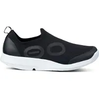 OOfos Men's Oomg Sport Low Shoe White/Black Arkikengät 46