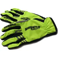 Swenor Unisex Rollerski Gloves Narrow Yellow/Black Urheiluhanskat 6S