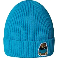 The North Face Kids Tnf Logo Box Cuffed Beanie - Blue - ONE SIZE