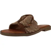 Carmela for woman. 16241503-CAMEL Sandals 162415 brown (36), Flat, None, Casual