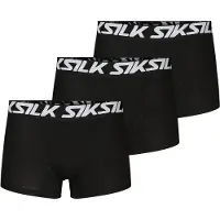 SikSilk Bokserishortsit musta / valkoinen