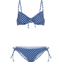LASCANA Bikini vaaleansininen / tummansininen