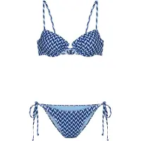 LASCANA Bikini vaaleansininen / tummansininen