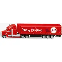 Siku God Jul Lastbil 1:87 - Red - ONE SIZE