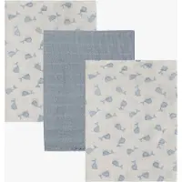 Pippi Cloth Muslin (3-Pack) - Blue - 6565 CM