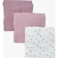 Pippi Peppi Musliiniviltti 3-pack, Quail