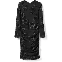 Noella Lavinia L/S Dress - Black - M