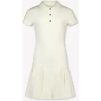 Michael Kors for girl. R30600 Robe Polo beige dress (12Y= 150cm), Viscose, Short sleeve, children's fashion