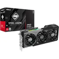 Asrock Radeon RX 9070 GRE Steel Legend Dark OC 12 Gt -näytönohjain