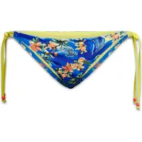 Superdry for woman. W3010404A Blue bikini bottoms with side ties (S), Beachwear, Recycled Polister, Sustainable