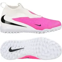 Nike Phantom 6 Academy High Cut Tf Breakout - Valkoinen/musta/pinkki Lapset - Turf (Tf), koko 38½