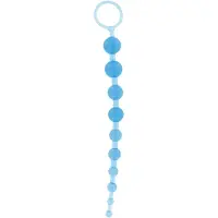 Scala Anal dildo Oriental Jelly Butt Beads Blue