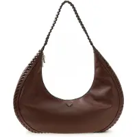 GUESS for woman. HWBG9750020 Petra brown hobo bag (OSFA), Casual, Polyurethane