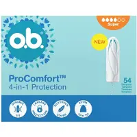 O.B. Pro Comfort Super tamponit 54 kpl