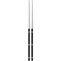Sabre Bistrot Solid Syömäpuikot 2 Kpl:n Pakkaus t - Syömäpuikkoja Ruostumaton Teräs Musta - 2346-098-0010