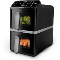 Philips 4000-sarjan pinottu kaksoiskori-Airfryer NA461/00