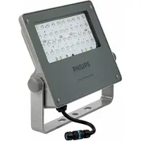 Philips LED Valonheitin Coreline BVP125 Harmaa 95W 12000lm 9-41x102D - 740 Kylmä Valkoinen | IP66 - Epäsymmetrinen | Vedenkestävä