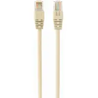 Gembird PP12-2M, 2 m, Cat5e, RJ-45, RJ-45, Beige