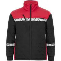 Projob 7404 Lined Lightweight Jacket 7404 Lined Lightweight Jacket 9910-Viz Black/Red XXL