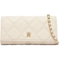 Tommy Hilfiger Pikkulaukku 'Quilted TH Monogram Chain Strap' kerma