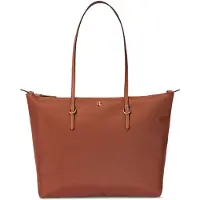 Ralph Lauren Keaton Shopperit 36 cm Ruskea