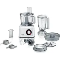 Bosch MultiTalent 8, 3,9 L, Läpikuultava, Valkoinen, Rotaatio, 1,5 L, Teho, 2 levyt