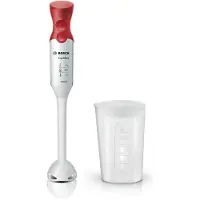 Bosch MSM64010, Upotettava sekoitin, 1,4 m, 450 W, Punainen, Valkoinen