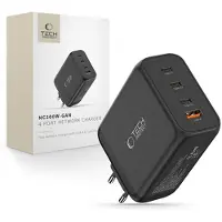 Tech-Protect NC200W-GaN 4-Ports 200W AC Charger - Black