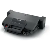 Bosch TCG3323, musta, Alumiini, Silitysrauta, Rotaatio, 310 x 220 mm, Alumiini, Alumiini