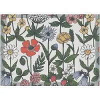 Ekelund Linneväveri Vildblomster pöytätabletti 35x48 cm Monivärinen