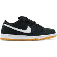 Nike SB Dunk Low Pro Iso Skeittikengät black / white / black / gum lig Koko 6.0