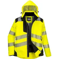 Portwest PW382 keltainen/musta naisten talvitakki
