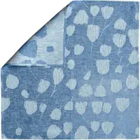 Fine Little Day Bouquet keittiöpyyhe 58x58 cm Sininen–offwhite