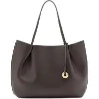 Mango Large Shopper Bag - Brown - ONE SIZE