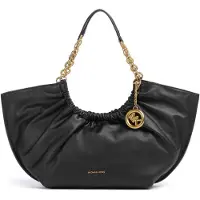Michael Kors for woman. 30T6A50T5L Indie small black bag (OSFA), Casual, Leather