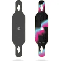 Long Island Geo V2 40"X9.4" Flex2 Fiberflex Longboard dekki kuviotu