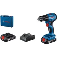 Bosch Pora/ruuvinväännin GSR 185-LI; 18 V; 2x2,0 Ah akku